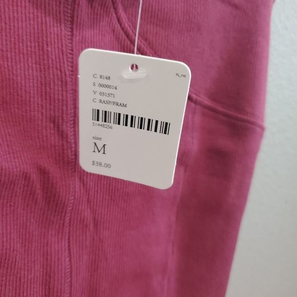 NWT Free People raspberry or black cami - Picture 3 of 6